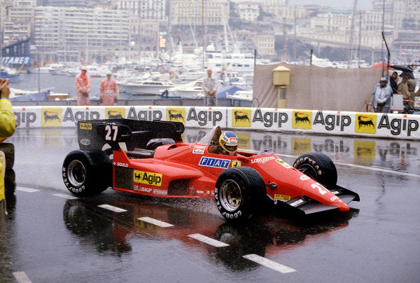 1984 Monaco GP original official poster - Formula 1 Memorabilia