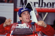 1988 Ayrton Senna "Nacional" cap signed