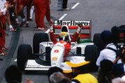 1993 Ayrton Senna race used gloves with COA -SOLD- - Formula 1 Memorabilia