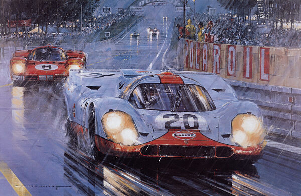 Nicholas Watts - The Power and Glory - Le Mans 1970 - signed by 21 drivers by Nicholas Watts - Formula 1 Memorabilia