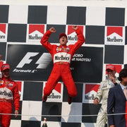 2001 Michael Schumacher Hungarian GP race used OMP winner gloves